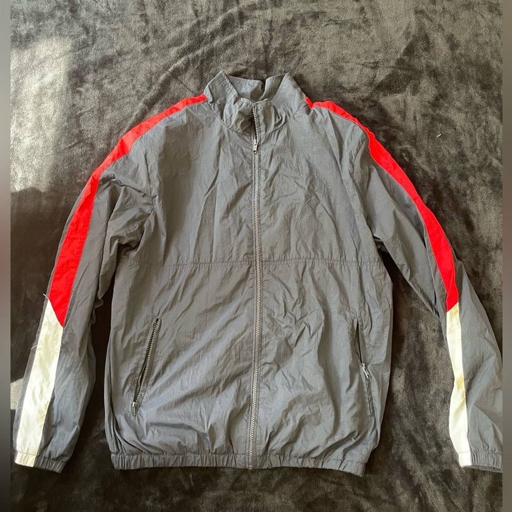 Navy Blue H&M Windbreaker